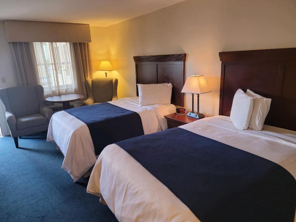 Double Room with Two Double Beds - Lodge interior